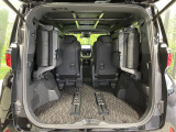 普段のお買い物や通勤、送迎等に十分な荷室スペースを確保しております。セカンドシートを倒すと、大きな荷物の積載も可能です♪