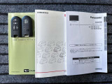 取扱説明書、メンテナンスノート、スペアキー付です。