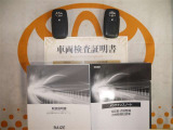 スマートキー付。取扱説明書とメンテナンスノートもあります☆品質評価シート付いてます!トヨタ認定中古車ライト!!