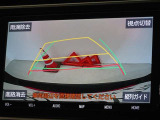 バックガイドモニターを装備しています、車庫入れもラクラクです。