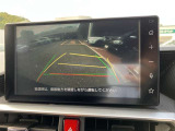 バックモニター付きで駐車も安心!