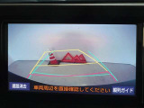 バックガイドモニターを装備しています、車庫入れもラクラクです。