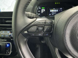 ステアリングスイッチ装備!運転しながら手元でオーディオの操作などができます。