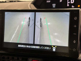 サイドモニターがあれば、見えにくい側方下部も確認可能できます。