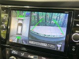 【アラウンドビューモニター】専用のカメラにより、上から見下ろしたような視点で360度クルマの周囲を確認することができます☆死角部分も確認しやすく、狭い場所での切り返しや駐車もスムーズに行えます。