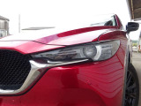 【LEDヘッドライト】明るく白い光で夜の視界を確保し、安全運転をサポート。シャープなデザインと美しい光のラインが、フロントフェイスを精悍に演出しています。