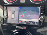 まるで上から見下ろしたように確認が出来るアラウンドビューモニターが装備されております!