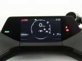 視認性の良いシンプルなメーターです。