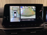 アラウンドビューモニターで、車庫入れも安心です