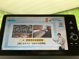 車内の画面でテレビ番組を楽しめる装備です。停車中の休憩時間などに映像を視聴でき、待ち時間も過ごしやすくなります。画面表示も見やすく、操作の際に便利です。