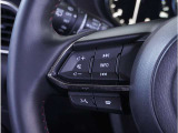 【ステアリングスイッチ】運転中、前方から目線をそらすことなく、オーディオ等の操作が可能な便利機能。安心&快適ドライブにはマストな装備。