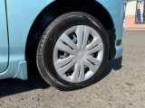 155/65R14!右側前輪のタイヤ&ホイールです!