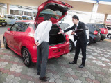御納車前にはお客様立会いの下詳しく説明させていただきます。