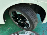 タイヤサイズは155/65R14です。日産純正アルミ装着です☆