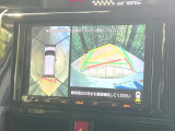 【パノラミックビューモニター】専用のカメラにより、上から見下ろしたような視点で360度クルマの周囲を確認することができます☆死角部分も確認しやすく、狭い場所での切り返しや駐車もスムーズに行えます。