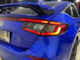 視認性がいいテールランプ。後続車にも存在をアピール。