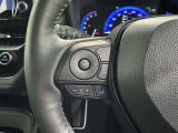 ステアリングスイッチ装備!運転しながら手元でオーディオの操作などができます。