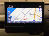 ワイド画面のナビゲーションはフルセグTV、インターナビ対応のGathers純正メモリーナビを搭載しています。Bluetoothオーディオ機能がありますので、スマートフォンなどの音楽も再生できます。