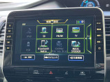 ◆日産純正ナビゲーション◆10インチの大画面だからアラウンドビューモニターも地図も大きく見えます!フルセグTV・CD再生・DVD再生・Bluetooth Audioなど様々なソースが使用できます。