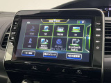 日産オリジナルナビゲーションシステム。TV・CD・DVD再生・Bluetooth接続可能です。