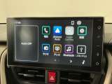 【スマホ連携ディスプレイオーディオ】「Car Play」に対応したアプリを操作可能。電話・地図アプリ・音楽・メッセージ、快適なカーライフを提供します♪