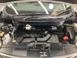 エンジンルームもクリーニング済みできれいですよ。日産の整備士がしっかりと丁寧に点検していますので安心してお乗りいただけます