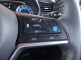 プロパイロットスイッチ!速度を設定するとアクセルを踏んでなくても走ります。高速道路等の運転に便利な機能です。