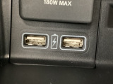 充電用USBジャックを装備!