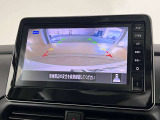 バックカメラで駐車時の死角も確認できます!