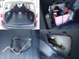 後部座席背もたれは倒す事が可能です♪荷物の量に応じてアレンジ出来るので、嬉しいですね!