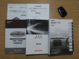 取扱説明書や保証書・整備手帳など、しっかり揃っております。