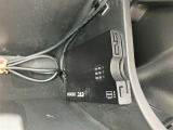 ETC車載器付きです。高速道路の料金所もスムーズに通過できます。