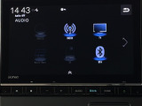 CD/DVD再生機能、フルセグTV、CD楽曲録音機能、Bluetoothオーディオなど多彩なオーディオ機能を搭載♪