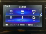 【オーディオ機能】オーディオは、フルセグTVの他にDVD/CDプレーヤーを装備♪もちろんFM/AMラジオもお聞きいただけますよ♪
