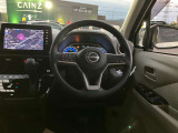 大きな窓で視界が良く運転がしやすいです