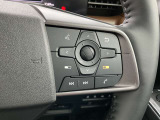 オーディオやハンズフリー通話など簡単に操作できる、便利なステアリングスイッチ付き車です。ハンドル部分で簡単に操作できるので、前方から視線を逸らすことなく運転が出来、大変便利です◎