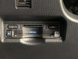ETC車載器付きです。高速道路の料金所もスムーズに通過できます。