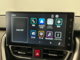 【スマホ連携ディスプレイオーディオ】「Car Play」に対応したアプリを操作可能。電話・地図アプリ・音楽・メッセージ、快適なカーライフを提供します♪