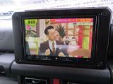 フルセグTVです。画面も大きく見やすいです。移動中のTV映ります。