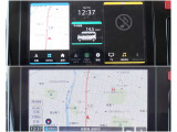 9インチHDディスプレイの地図画面や表示を確認できます。