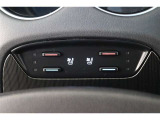 シートヒータとシートベンチレーションを装備しています。