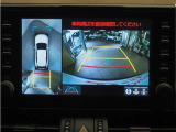 バックガイドモニターで、後方を確認しながら安心して駐車することができます。運転初心者も熟練者も必須の機能ですよ!