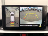 バックカメラ機能がついてるので安心!