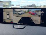 360&deg;ビューモニターも装備しておりますので、どんな場所でも簡単に駐車できます。