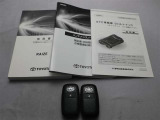 取説・メンテナンスノート・スマートキーの3点セットです。