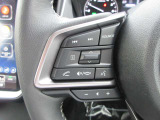 運転中にハンドルから手を離すことなくオーディオ関連の操作が可能です