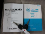 取扱説明書・整備記録・スペアキー揃っています。