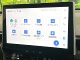 【10.5インチナビ】高級感とインパクトのある大画面ナビを装備。各種オーディオ操作はもちろん、スマホ連携もできる利便性の高いナビです♪