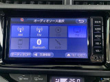 ワンセグテレビ、CD、Bluetoothオーディオなどが楽しめます。