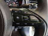 ステアリング右側には、運転支援機能を手元で操作できるスイッチ類を配置しています